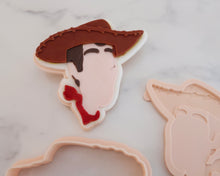 Load image into Gallery viewer, Woody Cowboy Fondant Pop Embosser and Cutter
