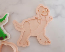 Load image into Gallery viewer, Rex Dinosaur Fondant Pop Embosser and Cutter
