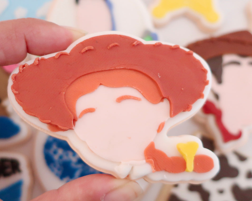 Jessie Cowgirl Fondant Pop Embosser and Cutter
