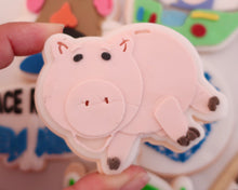 Load image into Gallery viewer, Hamm Piggy Bank Fondant Pop Embosser and Cutter
