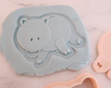 Load image into Gallery viewer, Hamm Piggy Bank Fondant Pop Embosser and Cutter
