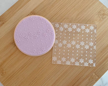Load image into Gallery viewer, Daisies &amp; Dots Fondant Embosser Texture Tile
