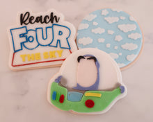 Load image into Gallery viewer, Reach Four The Sky Fondant Cookie Embosser / Cutter
