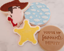 Load image into Gallery viewer, Woody Cowboy Fondant Pop Embosser and Cutter
