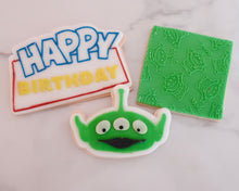 Load image into Gallery viewer, Happy Birthday Fondant Cookie Embosser / Cutter
