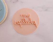 Load image into Gallery viewer, Custom Baby Name Cookie Fondant Stamp
