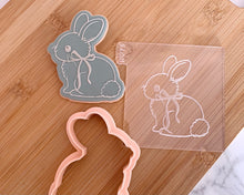 Load image into Gallery viewer, Easter Bunny Rabbit Fondant Embosser and Cutter
