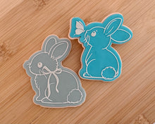 Load image into Gallery viewer, Easter Bunny Rabbit Fondant Embosser and Cutter
