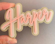 Load image into Gallery viewer, Personalised single Name Cake Charm
