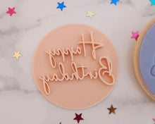 Load image into Gallery viewer, Happy Birthday Fondant Stamp - Made in the UK with Love  from House of Toot Sweet - Just £5! Shop now at House of Toot Sweet
