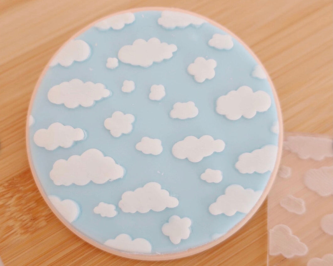 Clouds Fondant Texture Embosser