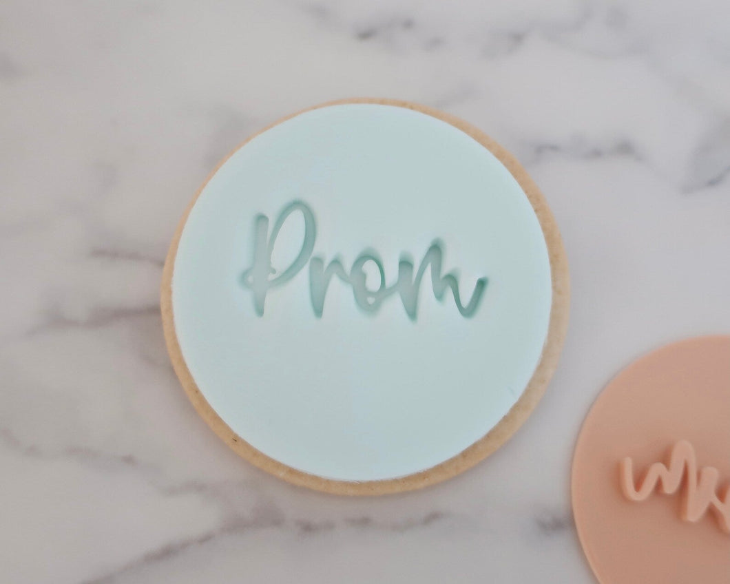 Prom Fondant Cookie Stamp - Made in the UK with Love  from House of Toot Sweet - Just £5.50! Shop now at House of Toot Sweet