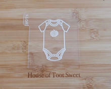 Load image into Gallery viewer, Pumpkin Baby Onesie Fondant Embosser / Cutter

