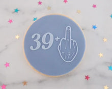 Load image into Gallery viewer, 39 PLUS 1_ 40TH Fondant Cookie Embosser
