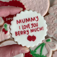 Load and play video in Gallery viewer, Mummy I Love You Berry Much Fondant Embosser
