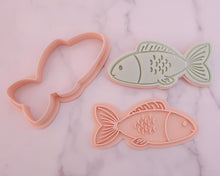 Load image into Gallery viewer, Big Fish fondant cookie Stamp / Cutter - Made in the UK with Love  from House of Toot Sweet - Just £5.50! Shop now at House of Toot Sweet
