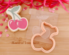Load image into Gallery viewer, Heart Cherries Embosser / Cutter - Made in the UK with Love  from House of Toot Sweet - Just £6.50! Shop now at House of Toot Sweet
