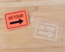 Load image into Gallery viewer, Detour Sign Embosser / Cutter - Made in the UK with Love  from House of Toot Sweet - Just £5.50! Shop now at House of Toot Sweet
