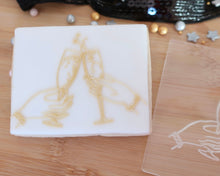 Load image into Gallery viewer, Champagne Toast Embosser - Made in the UK with Love  from House of Toot Sweet - Just £6.50! Shop now at House of Toot Sweet
