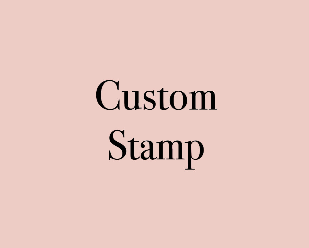 Custom name Stamp - Made in the UK with Love  from House of Toot Sweet - Just £4.99! Shop now at House of Toot Sweet