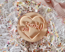 Load image into Gallery viewer, Welcome Baby Heart Stamp - Made in the UK with Love  from House of Toot Sweet - Just £5! Shop now at House of Toot Sweet
