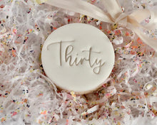 Load image into Gallery viewer, Thirty Birthday Stamp - Made in the UK with Love  from House of Toot Sweet - Just £5! Shop now at House of Toot Sweet
