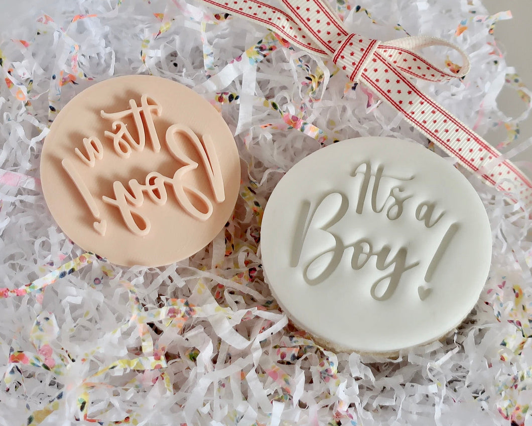 It's a Boy Stamp - Made in the UK with Love  from House of Toot Sweet - Just £5! Shop now at House of Toot Sweet