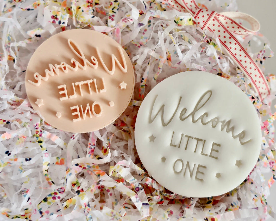Welcome Little One Stamp - Made in the UK with Love  from House of Toot Sweet - Just £5! Shop now at House of Toot Sweet