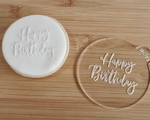 Happy Birthday Embosser - Made in the UK with Love  from House of Toot Sweet - Just £6! Shop now at House of Toot Sweet
