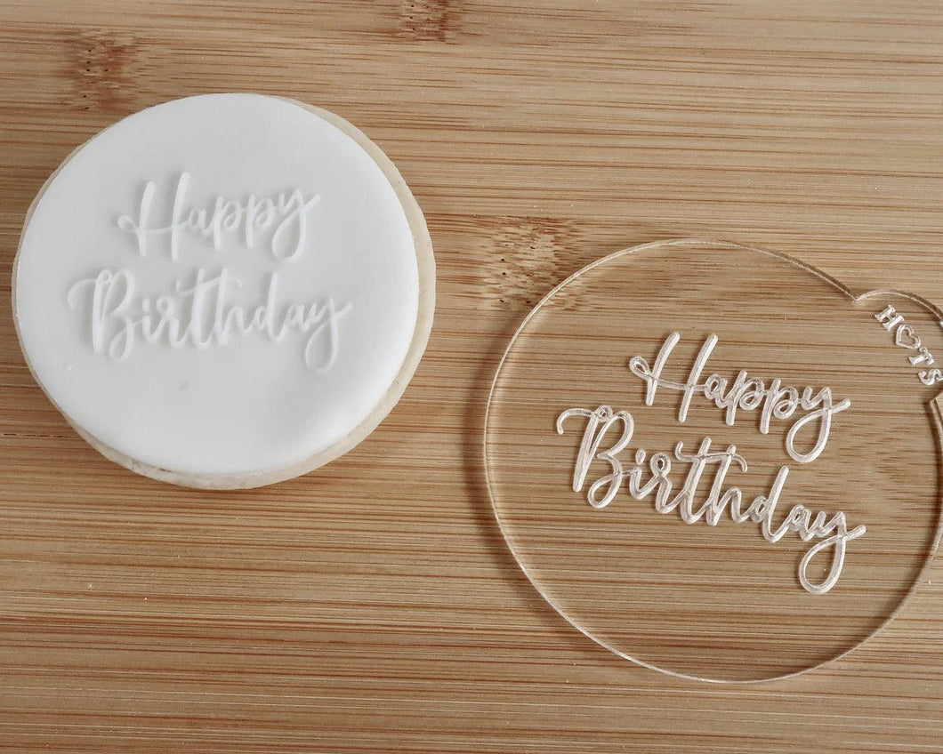 Happy Birthday Embosser - Made in the UK with Love  from House of Toot Sweet - Just £6! Shop now at House of Toot Sweet