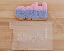Load image into Gallery viewer, Eek! Embosser / Cutter - Made in the UK with Love  from House of Toot Sweet - Just £6! Shop now at House of Toot Sweet

