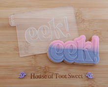 Load image into Gallery viewer, Eek! Embosser / Cutter - Made in the UK with Love  from House of Toot Sweet - Just £6! Shop now at House of Toot Sweet
